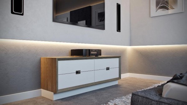 minimal furniture bedroom